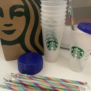 Starbucks Color Changing Confetti Cup